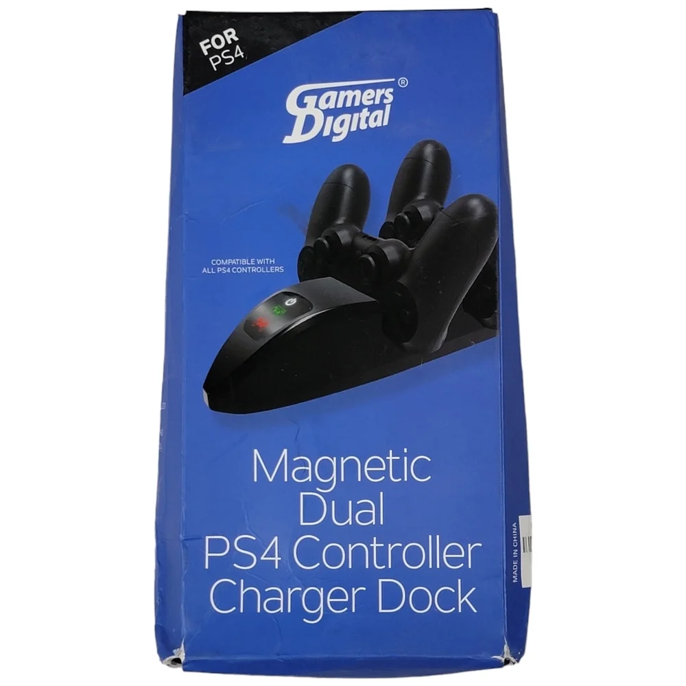 Gamers Digital Magnetic Dual PS4 Controller Charger Dock